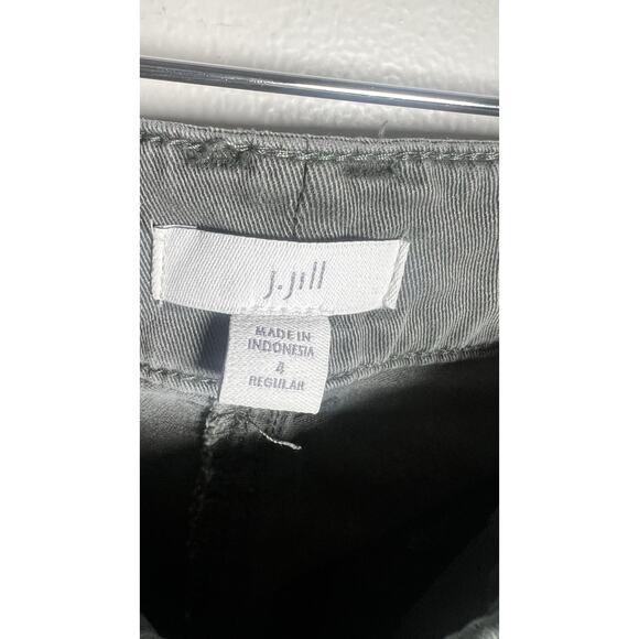 J Jill Pants Womens 4 Green Wide Leg Ankle Stretch Professional Preppy Pants‎ - Picture 7 of 10